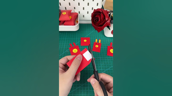 【Daoche】Origami | 快過年了，要個迷你小紅包不過分吧！一起做個超可愛的兔年紅包吧 #shorts - 天天要聞
