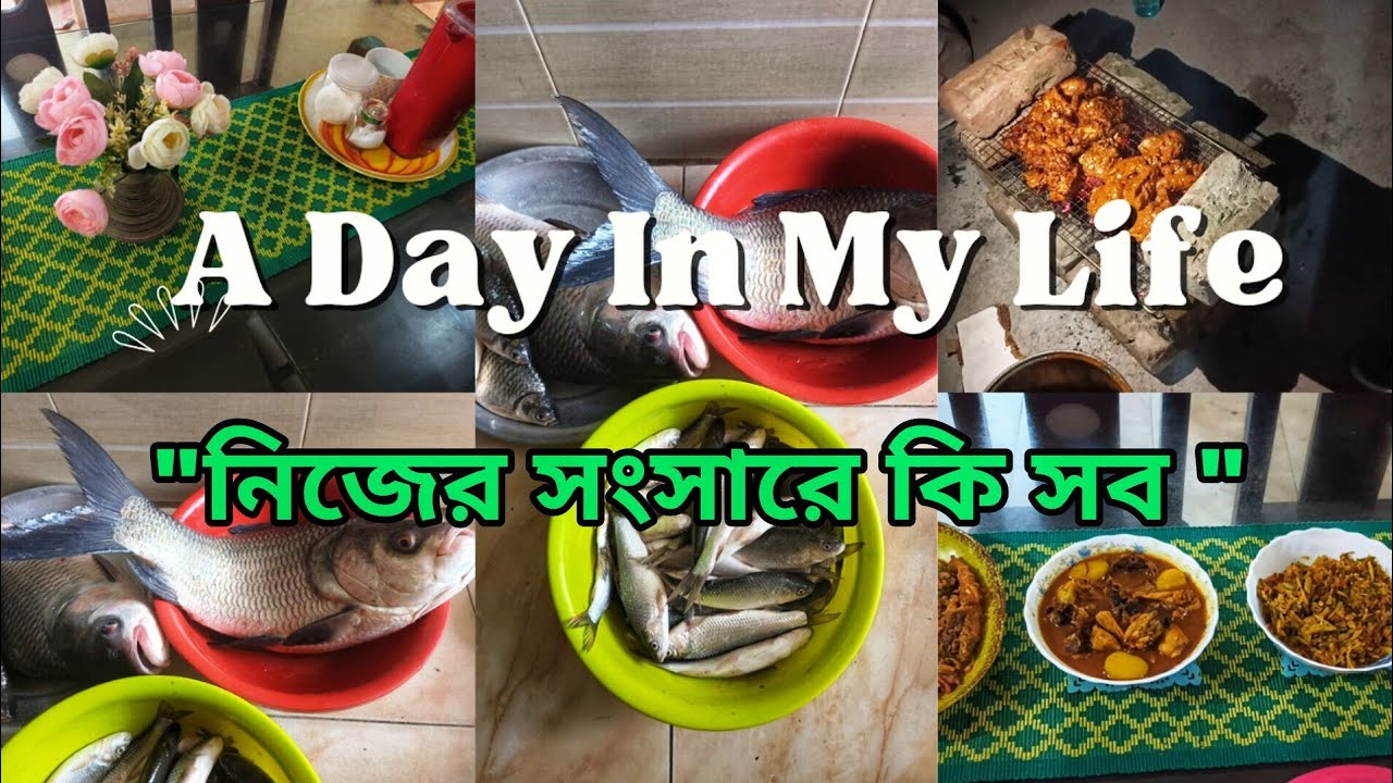 “নিজের সংসারে কিছু থাকুক বা না থাকুক—এটাই কি মেয়েদের আসল ঠিকানা?” | A day in my life 