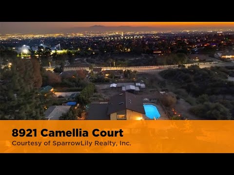 8921 Camellia Court, Rancho Cucamonga, CA home video tour