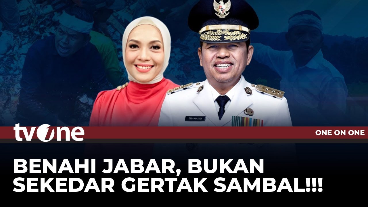 [FULL] Benahi Jabar, Bukan Sekedar Gertak Sambal | One on One tvOne