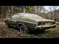 Abandoned dodge challenger rescued after 35 years