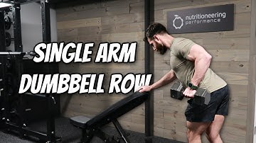 Single Arm Dumbbell Row Mistakes & Fixes For Max Lat Activation