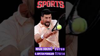 Đoković pobedio Perikara i plasirao se u drugo kolo Rolan Garosa #shorts #novakdjokovic #djokernole
