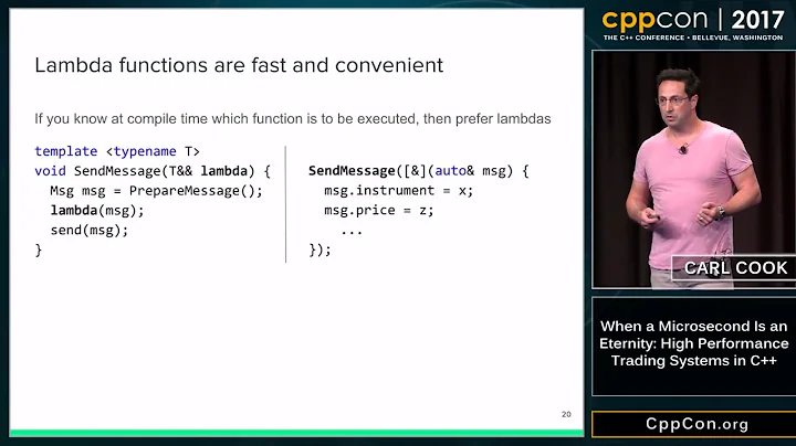 CppCon 2017: Carl Cook When a Microsecond Is an Et...