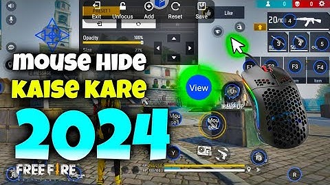 How To Hide And Show Mouse Cursor |😱| GG Mouse Pro Me Mouse Cursor Ko Show And Hide Kaise Kare