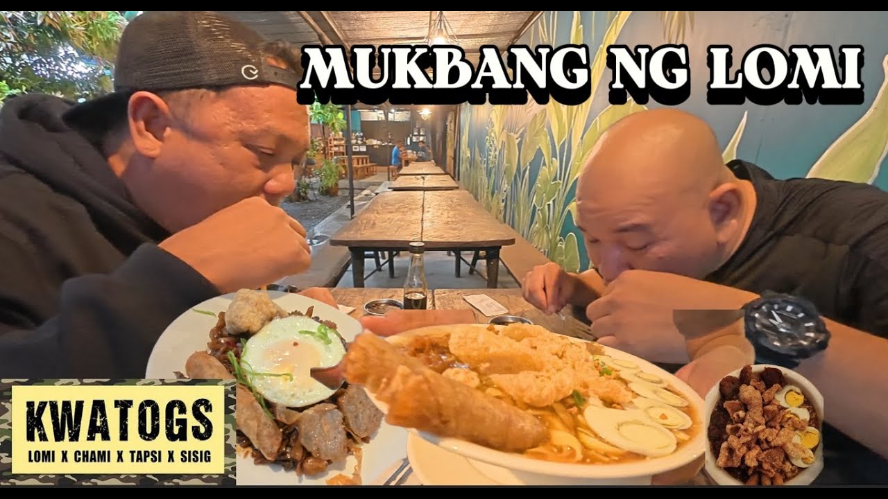 MUKBANG AT KAPE  sa LIPA (LOMI OVERLOAD)