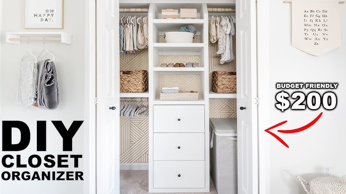 DIY Plywood Closet Built-Ins - DIY Danielle®