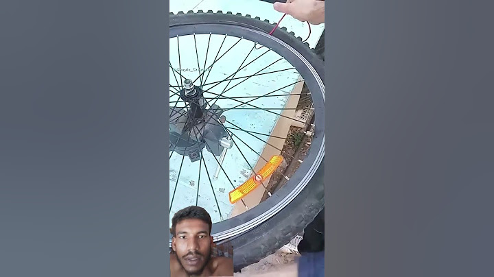 Every Cyclist Should Know This Trick! How to Easily Put on a Bicycle Tire#shorts#bike#tips