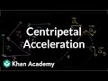 Visual understanding of centripetal acceleration formula | Physics | Khan Academy