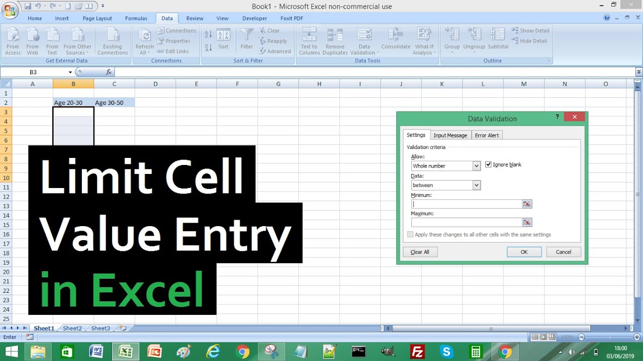 What is the cell limit in Excel?