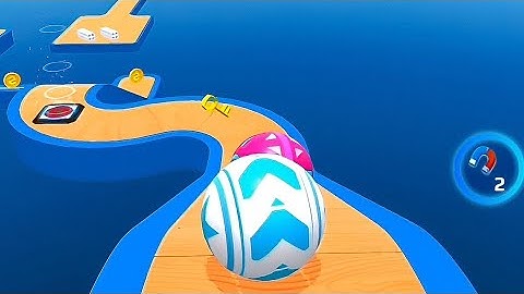 Sky Rolling Ball 3d Gameplay SpeedRun Level 207