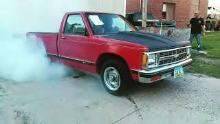 Eldon Iowa burnout competition at Jager Automotive