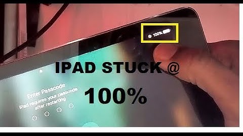 How do i get my ipad to charge