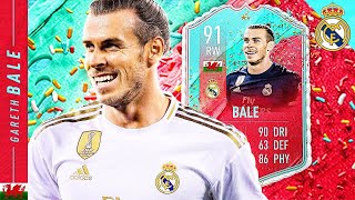 INSANE 5 STAR WEAKFOOT UPGRADE!! 91 FUT BIRTHDAY BALE REVIEW!! FIFA 20 Ultimate Team