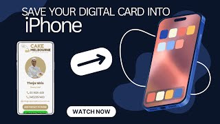 How to Save Your Digital Card to Your iPhone - Quick and Easy Tutorial