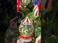 Raz 5.5" Ringmasters Carousel Horse Tannenbaum Glass Christmas Ornament 4652906