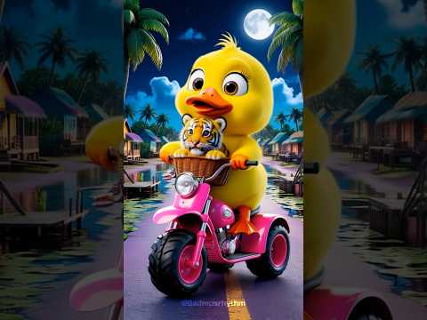 Duck Adopts CUB Explore Duck Duckling Duckcartoon Duckrescue Cuteduck Happyduck Cute Fy