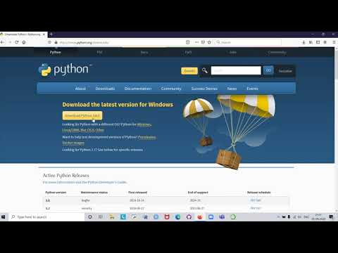 How to install Python 3.8.5 For Windows10
