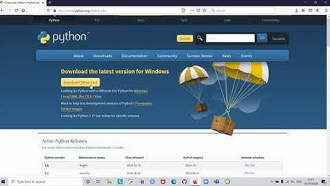How to install Python 3.8.5 For Windows10