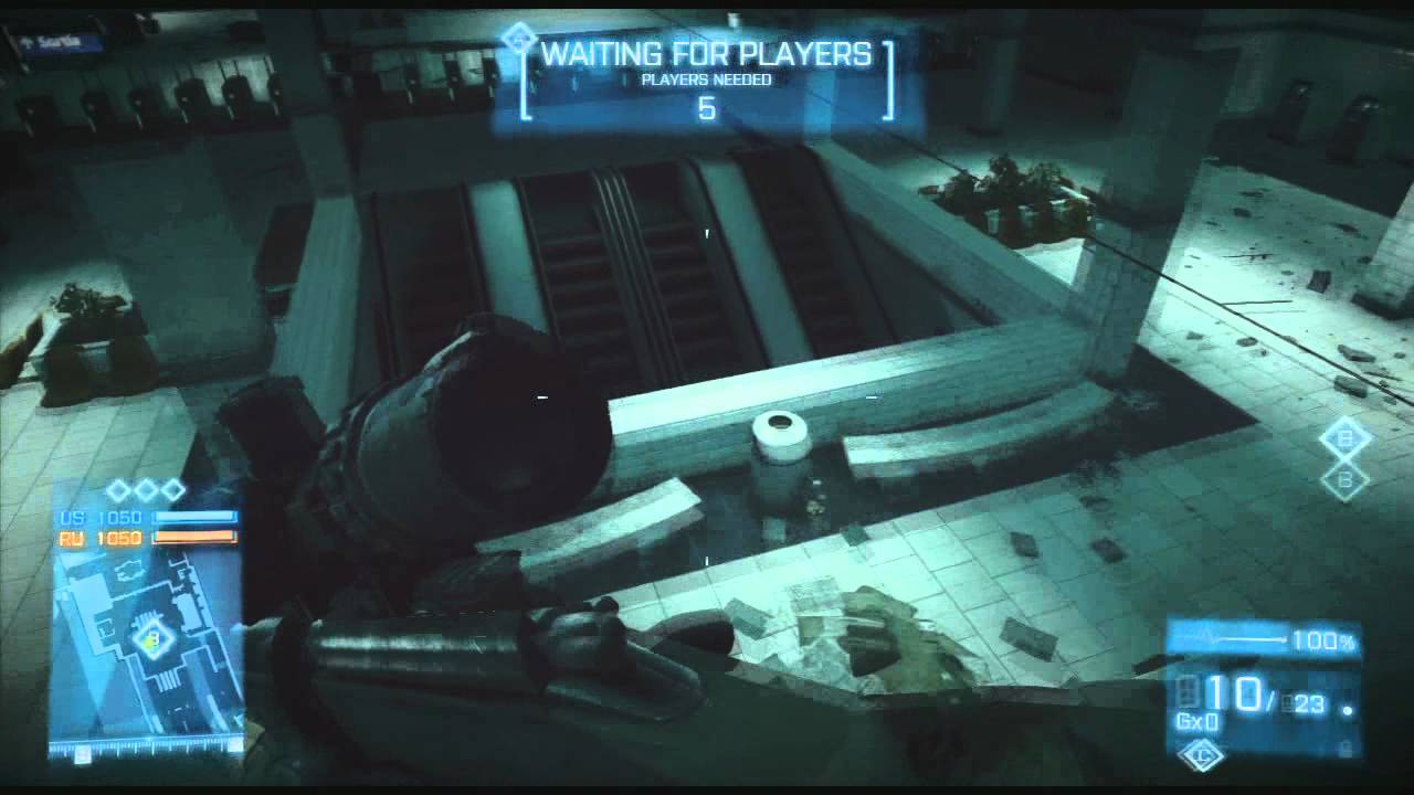 Bf3 massive glitch on top of metro