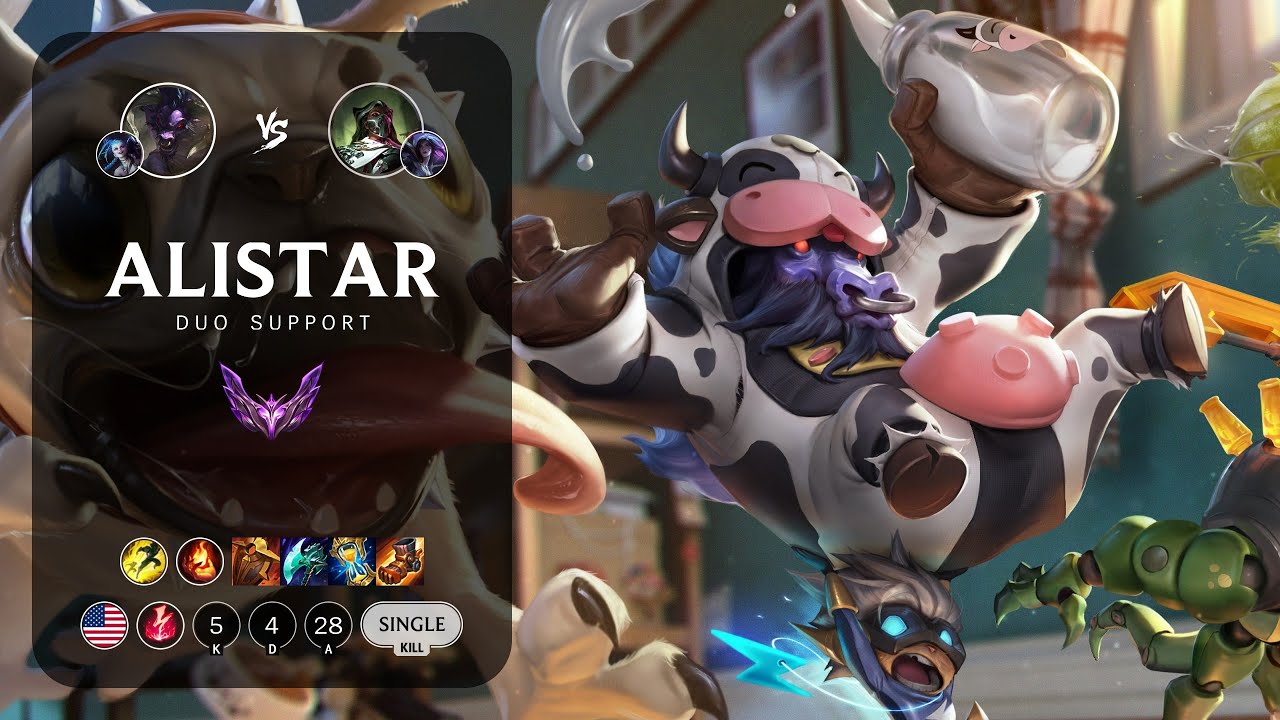 Alistar Support vs Renata Glasc - NA Master Patch 13.10