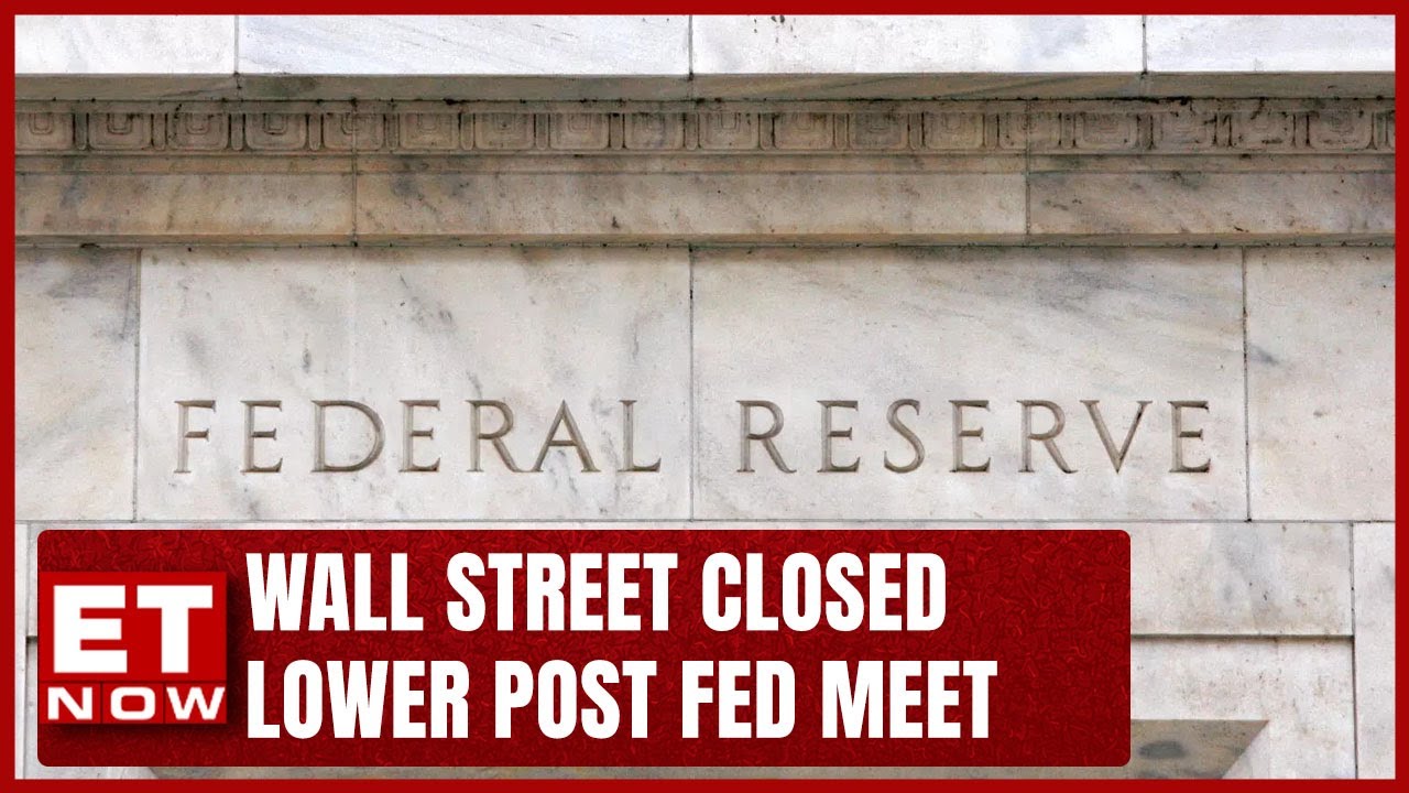 Market Cafe Wall Street Closed Lower Post FED Meet Minutes