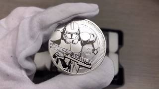 2019 Star Wars Clone Trooper Silver Coin Unboxing | Bullion Exchanges