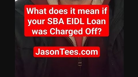 What does it mean if your SBA EIDL was Charged Off and referred to the Treasury? February 13, 2024