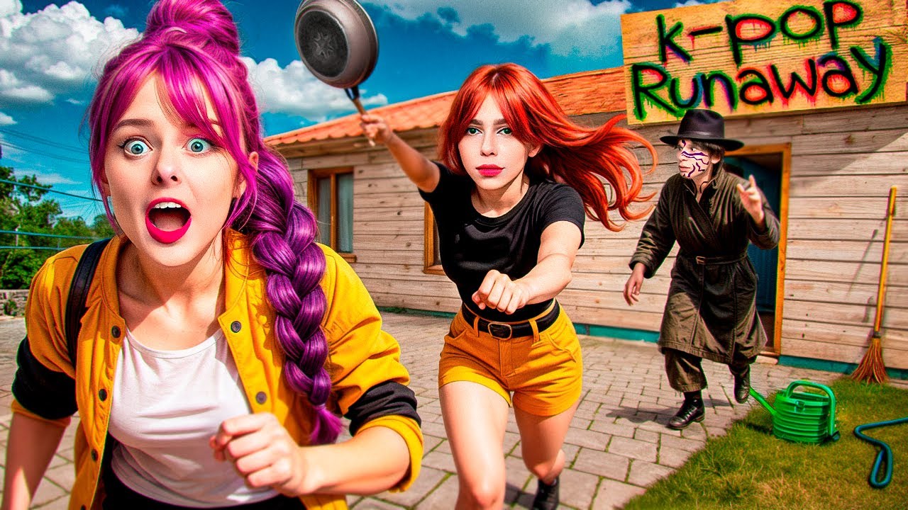 СБЕГАЮ ОТ KPOP DEMON HUNTERS RUNAWAY в РЕАЛЬНОЙ ЖИЗНИ!