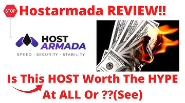 Hostarmada review-Is This a GREAT Host Or Just Another OVER HYPED One?See(Do not Use Yet )