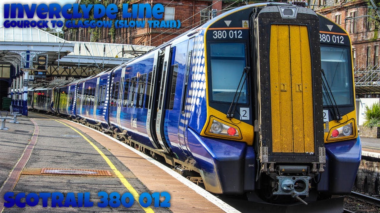 Riding Class 380 012 From Gourock To Glasgow Central (Slow Train) YouTube