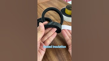 Self adhesive perforated EPDM black sponge strip high elasticity sealing strip backing 3M adhesive