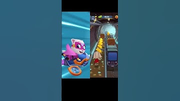 Talking Tom Gold Run 2 VS Gold Run VS Hero Dash - Gameplay, Android, IOS