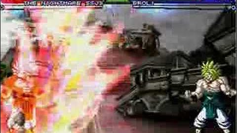 Mugen The Nightmare SSJ3 Transformation