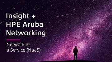 Network as a Service With Insight + HPE Aruba Networking