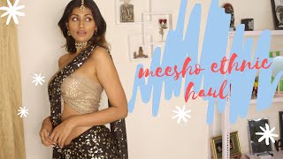 MEESHO ETHNIC WEAR HAUL | Bosslady Shruti screenshot 1