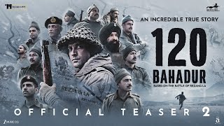 120 Bahadur | Official Teaser 2 | Charlie Company | 21st November