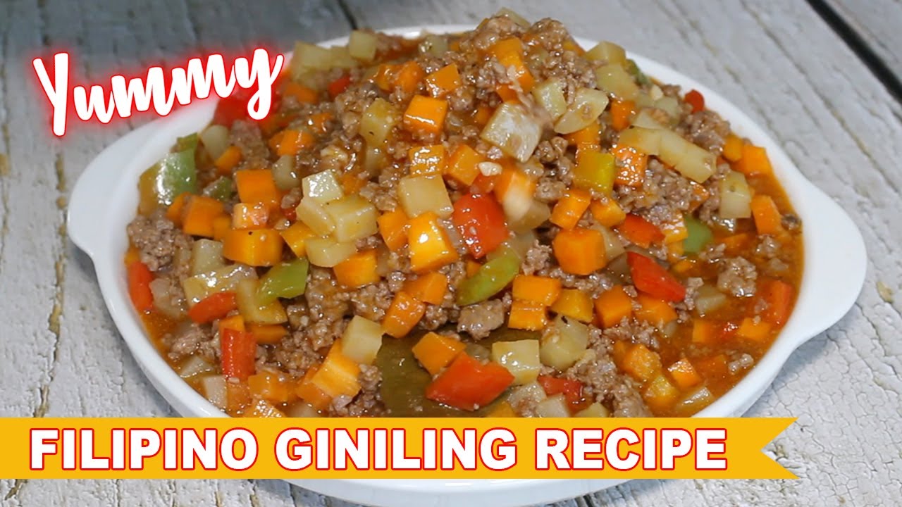 FILIPINO GINILING in 30 Minutes | The EASY Ground Pork Recipe Your Family Will Love