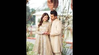 Hamza And Hala Nikkah Video Farhan Saeed Hania Amir Latest Nikkah Videos Pakistani Actress.