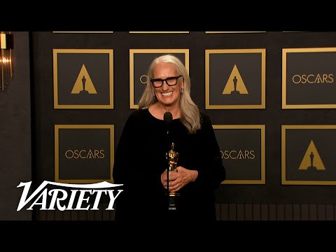 Jane Campion Best Director for 'The Power of the Dog' Full Backstage Speech