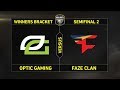 WINNER BRACKET SEMIFINAL 2: OPTIC GAMING vs FAZE CLAN #CoDChampsLVP4