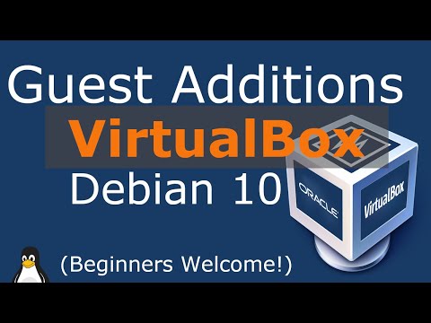 VirtualBox Guest Additions for Debian 10 Buster (Linux Beginners Guide)