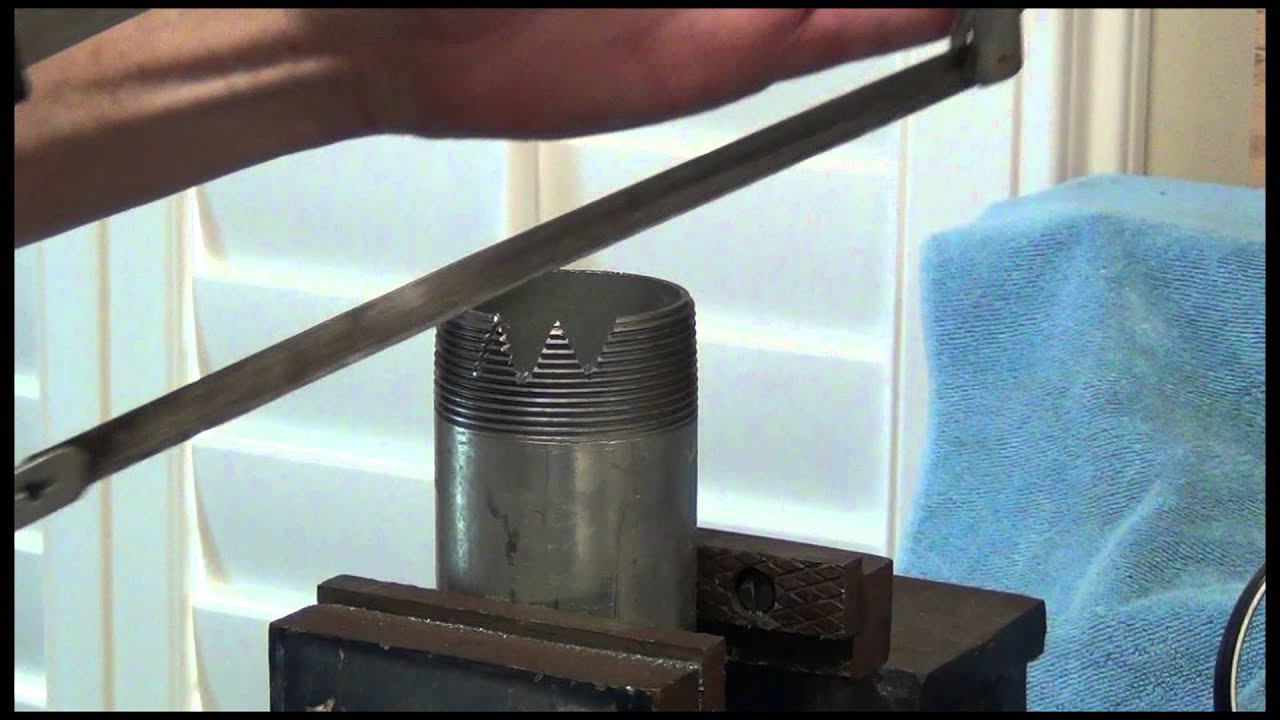 Drill Your Own Well Series - Making a Metal Well Drilling Bit - YouTube