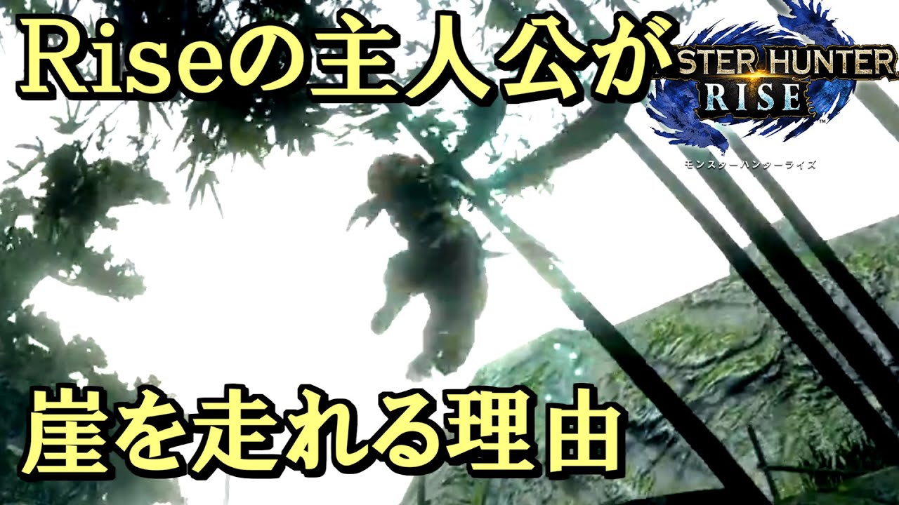 Monster Hunter Analysis] Why Hunters in Rise Can Run on Cliffs