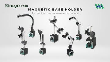 Niigata Seiki - Magnetic Base Holder : Holder Dial Gauge or Indicator to be Held in Pixed Position