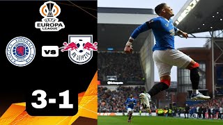 Rangers Vs Leipzig 3-1 Highlights And Resumen 2022