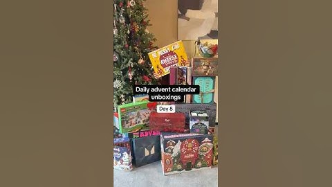 Day 8 🎅  18 Advent calendars daily unboxings #countdowntochristmas #adventcalendar #christmas2025