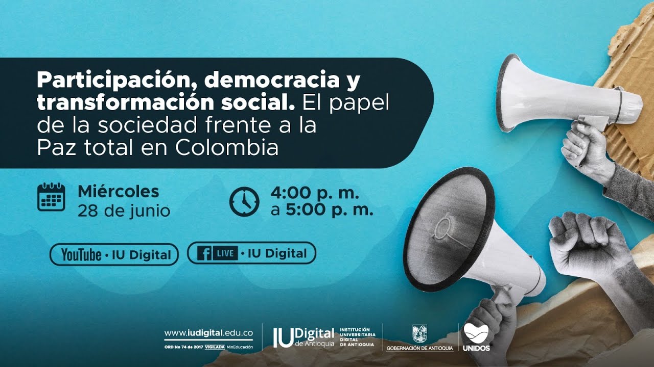 Participación, democracia y transformación social.