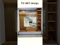 latest Modern Tv units design Ideas