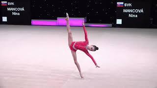 Miss Valentine Tartu 2023 Mancova Nina Children 2013 rhythmic gymnastic